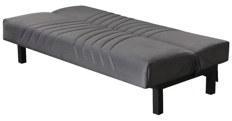 Schlafsofa Radoo grau Polyester B/H/T: ca. 190x86x84 cm
