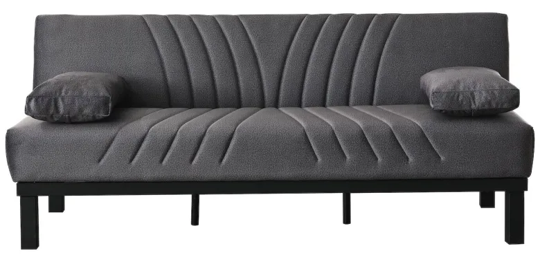 Schlafsofa Radoo grau Polyester B/H/T: ca. 190x86x84 cm