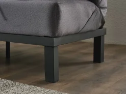 Schlafsofa Radoo grau Polyester B/H/T: ca. 190x86x84 cm