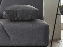 Schlafsofa Radoo grau Polyester B/H/T: ca. 190x86x84 cm