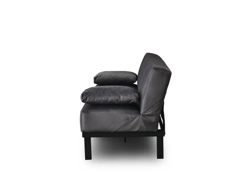 Schlafsofa Radoo grau Polyester B/H/T: ca. 190x86x84 cm