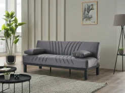 Schlafsofa Radoo grau Polyester B/H/T: ca. 190x86x84 cm