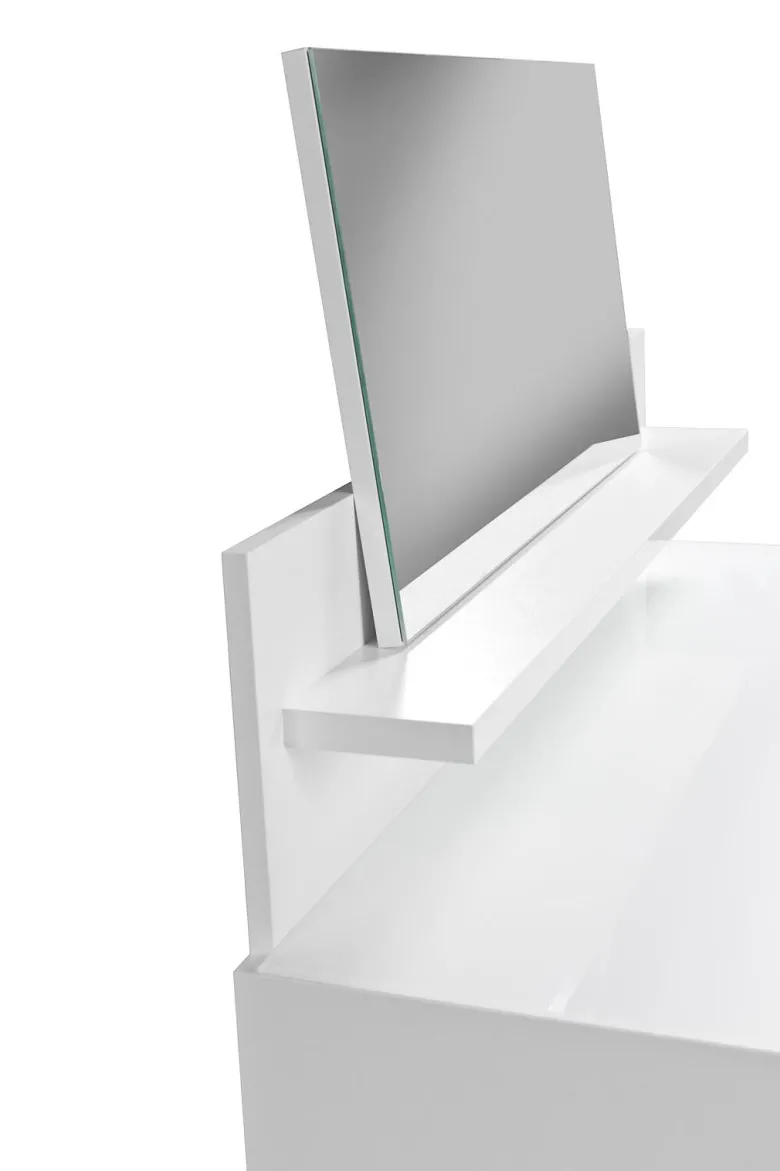 Schminktisch Mailand weiß B/H/T: ca. 97x126x42 cm