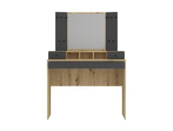 Schminktisch Sandy Eiche Artisan Nachbildung anthrazit B/H/T: ca. 100x139x45 cm
