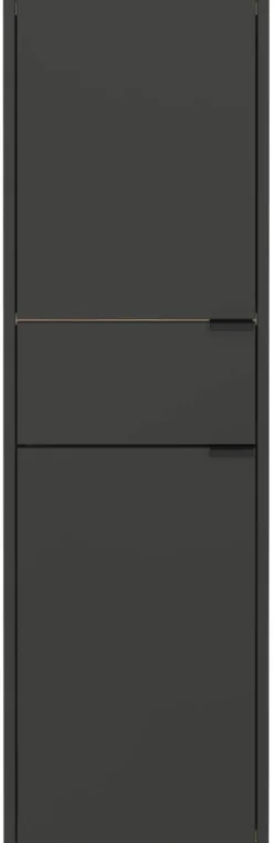 Schrank 4498-549 Graphit Eiche Navarra Nachbildung B/H/T: ca. 34x111x34 cm