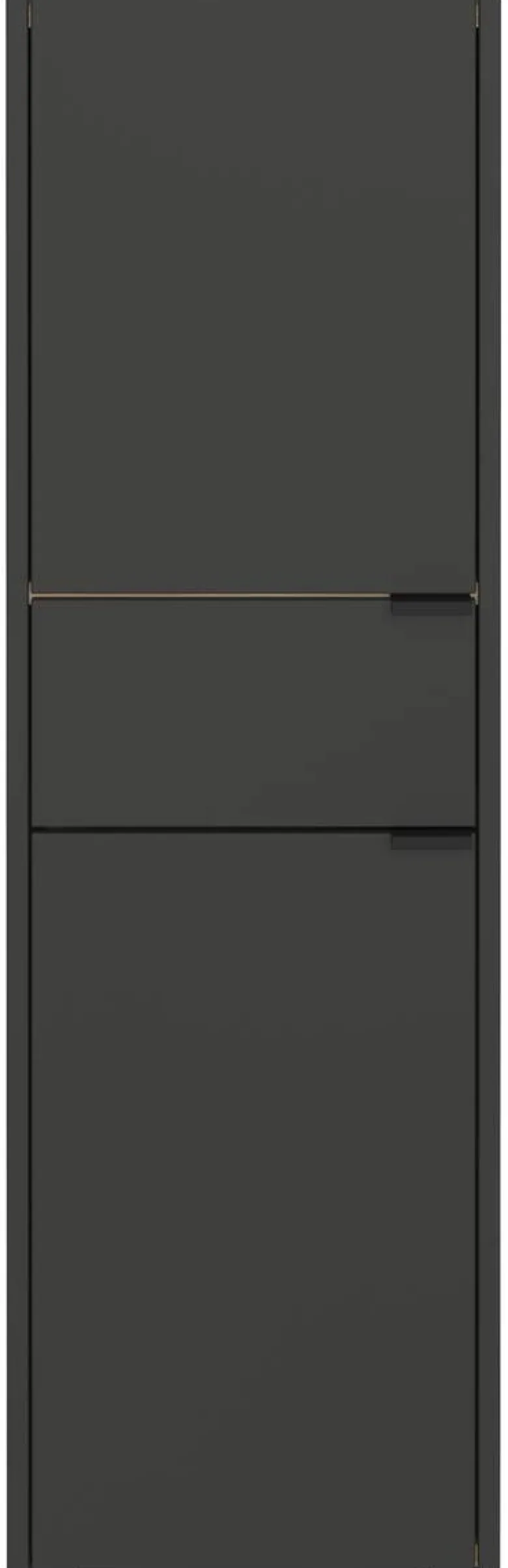Schrank 4498-549 Graphit Eiche Navarra Nachbildung B/H/T: ca. 34x111x34 cm