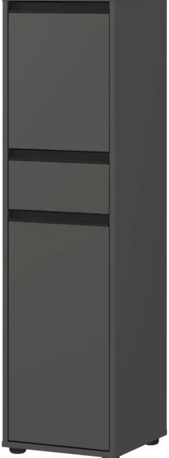 Schrank 2201-547 Graphit Optik B/H/T: ca. 33x121x34 cm