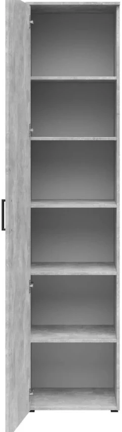 Schrank Multi-Stauraum Typ 20 Beton Optik B/H/T: ca. 45x195x40 cm