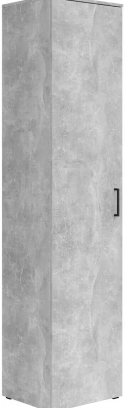 Schrank Multi-Stauraum Typ 20 Beton Optik B/H/T: ca. 45x195x40 cm