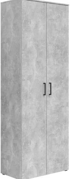 Schrank Multi-Stauraum Typ 52 Beton Optik B/H/T: ca. 70x195x40 cm