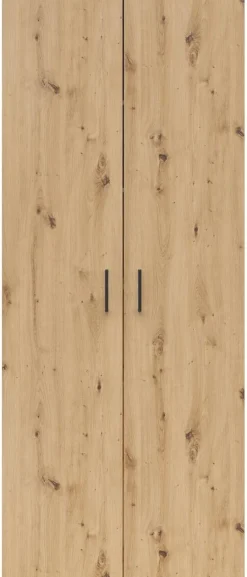 Schrank Multi-Stauraum Typ 37 Eiche Artisan Nachbildung B/H/T: ca. 80x195x40 cm