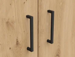 Schrank Multi-Stauraum Typ 37 Eiche Artisan Nachbildung B/H/T: ca. 80x195x40 cm