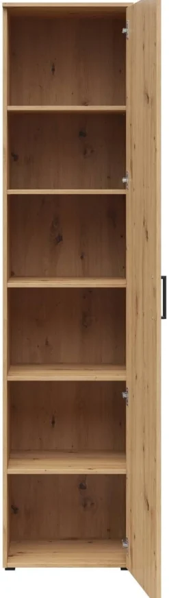 Schrank Multi-Stauraum Typ 20 Eiche Artisan Nachbildung B/H/T: ca. 45x195x40 cm