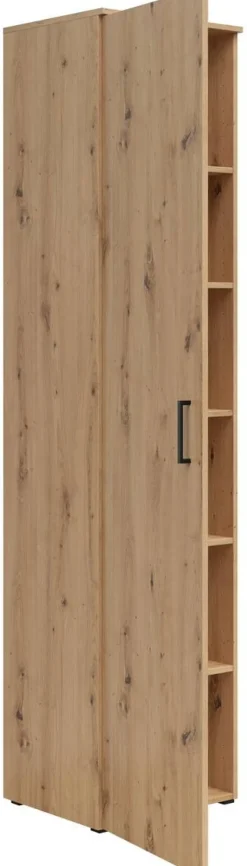 Schrank Multi-Stauraum Typ 20 Eiche Artisan Nachbildung B/H/T: ca. 45x195x40 cm