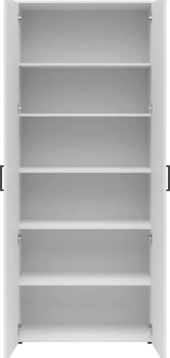 Schrank Multi-Stauraum Typ 37 weiß B/H/T: ca. 80x195x40 cm