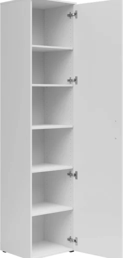 Schrank Multi-Stauraum Typ 20 weiß B/H/T: ca. 45x195x40 cm
