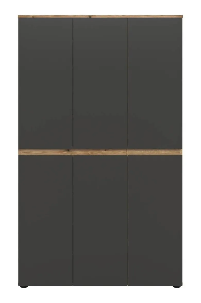 Schrank SCARPA Evoke Oak Nachbildung anthrazit B/H/T: ca. 105x175x37 cm
