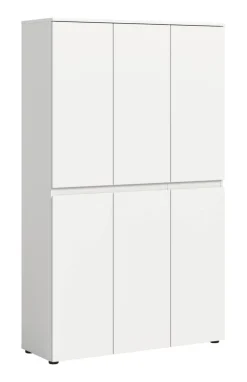 Schrank SCARPA weiß B/H/T: ca. 105x175x37 cm