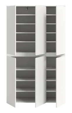 Schrank SCARPA weiß B/H/T: ca. 105x175x37 cm