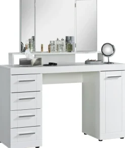 Schreibtisch Atlanta weiß B/H/T: ca. 120x75x40 cm