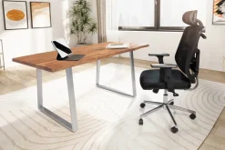 Schreibtisch B/H/T: ca. 180x76x90 cm