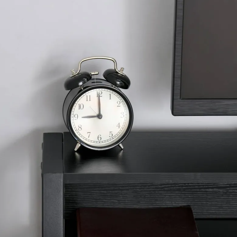 Schreibtisch 836-055BK schwarz B/H/T: ca. 84x85x45 cm