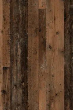Schreibtisch DIEGO Eiche Old Wood Nachbildung anthrazit