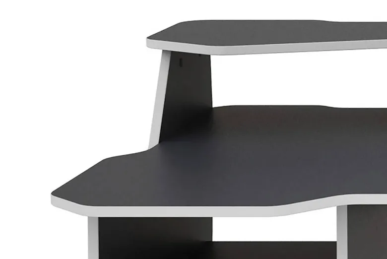 Schreibtisch MATRIX anthrazit weiß B/H/T: ca. 180x76,96x85 cm