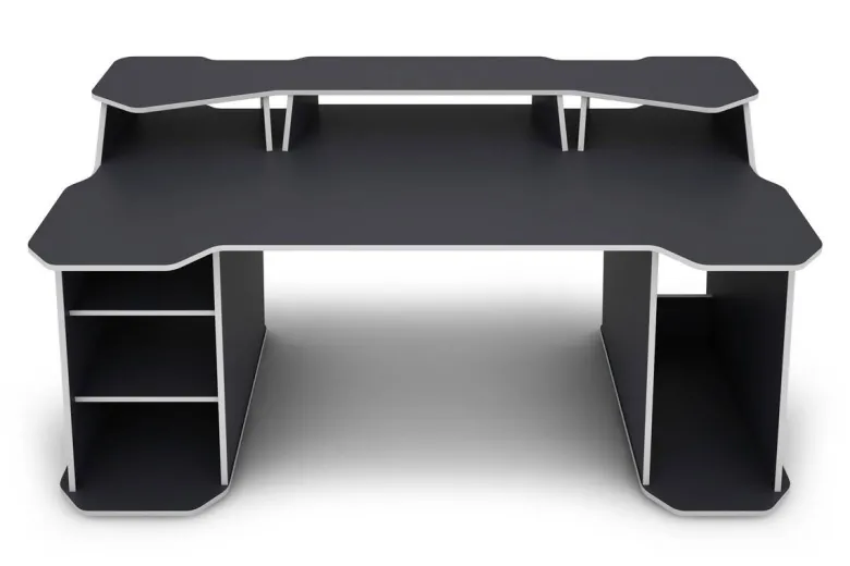 Schreibtisch MATRIX anthrazit weiß B/H/T: ca. 180x76,96x85 cm