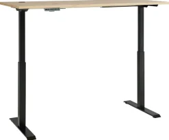 Schreibtisch Memphis Eiche Artisan Nachbildung anthrazit B/H/T: ca. 160x72x77 cm