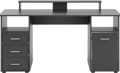 Schreibtisch Niels anthrazit B/H/T: ca. 150x86,7x70 cm