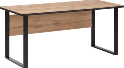 Schreibtisch Serie 2000 Eiche Landhaus Nachbildung B/H/T: ca. 160x73,2x75 cm