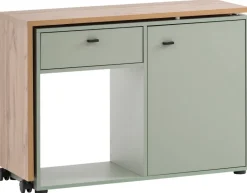 Schreibtisch Tiny working Pistazie Eiche Landhaus Nachbildung B/H/T: ca. 104,6x75,3x39 cm