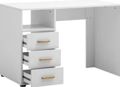 Schreibtisch Torge weiß matt B/H/T: ca. 109x74x58 cm