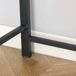 Schreibtisch 836-055 walnuss Nachbildung schwarz B/H/T: ca. 84x85x45 cm