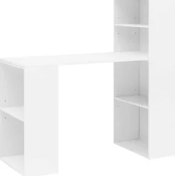 Schreibtisch weiß B/H/T: ca. 50x120x120 cm