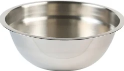 Schüssel silber Edelstahl B/H/L/D: ca. 24x8,5x24x24 cm