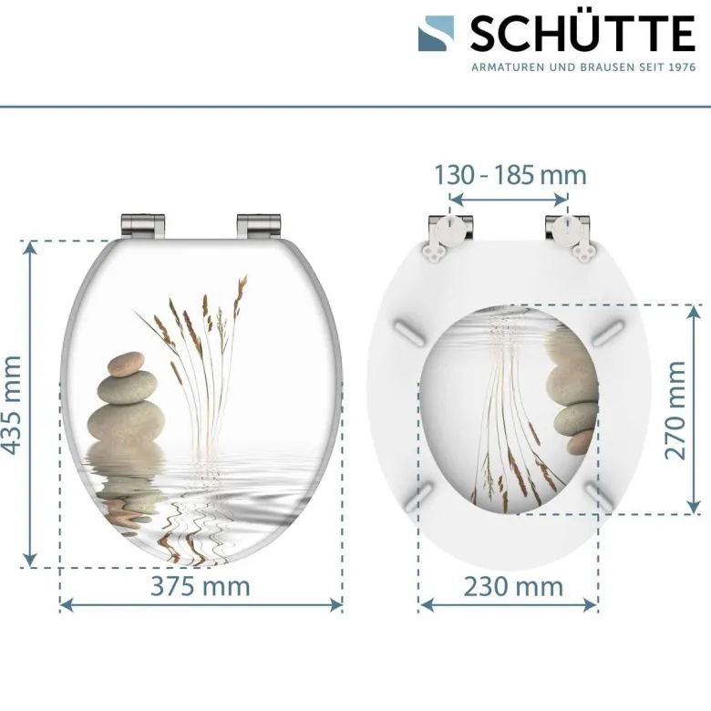 Schütte WC-Sitz BALANCE MDF