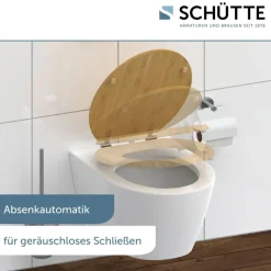 Schütte WC-Sitz Bambus