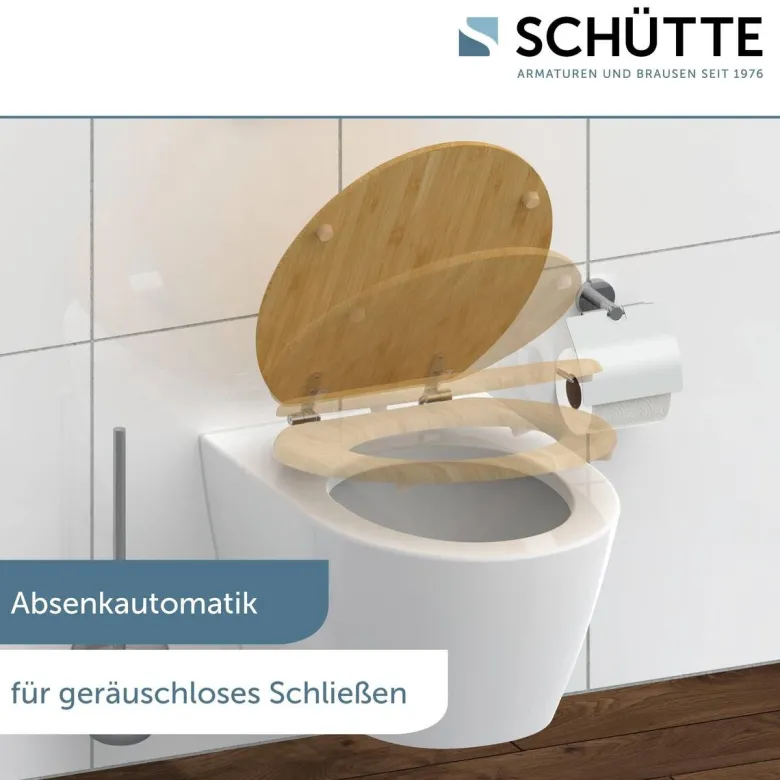 Schütte WC-Sitz Bambus