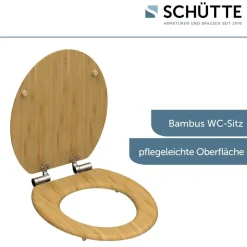 Schütte WC-Sitz Bambus