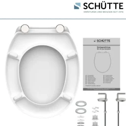 Schütte WC-Sitz WHITE Duroplast
