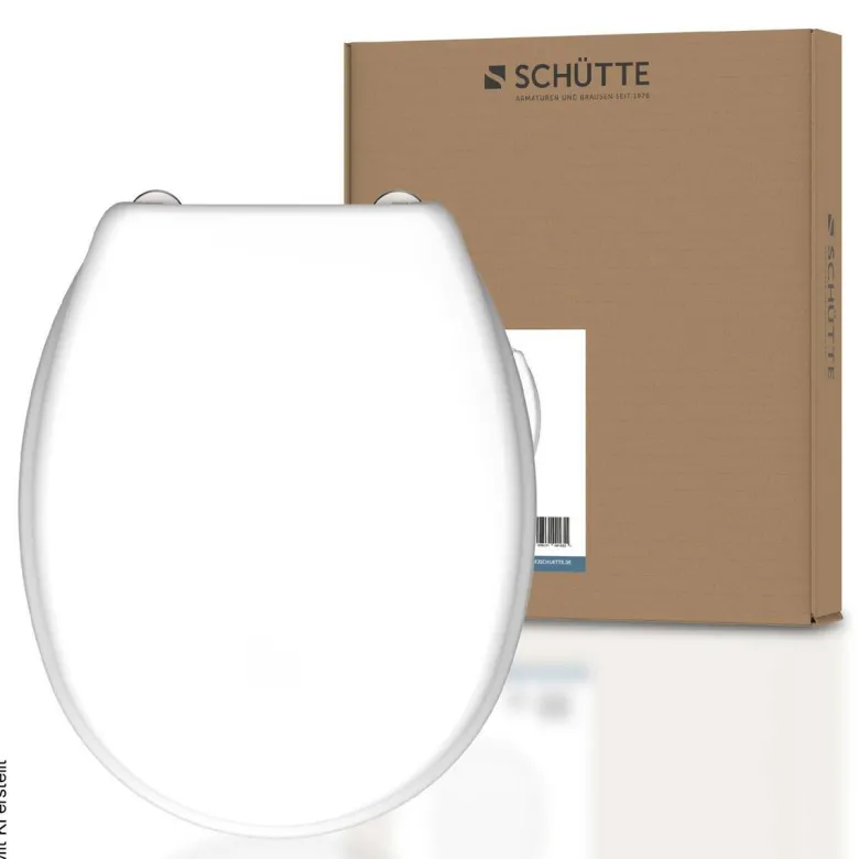 Schütte WC-Sitz WHITE Duroplast