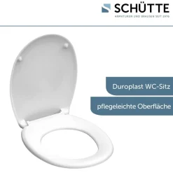 Schütte WC-Sitz WHITE Duroplast