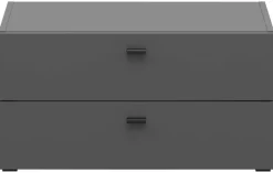 Schubkastenkommode System 64 anthrazit matt B/H/T: ca. 64x32x35 cm