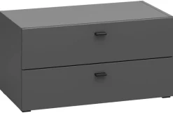Schubkastenkommode System 64 anthrazit matt B/H/T: ca. 64x32x35 cm