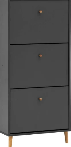 Schuhkipper Bjarne anthrazit B/H/T: ca. 59,8x131x20 cm