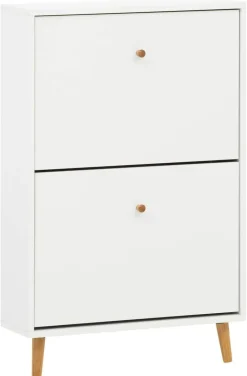Schuhkipper Bjarne weiß matt B/H/T: ca. 59,8x92,2x19,55 cm