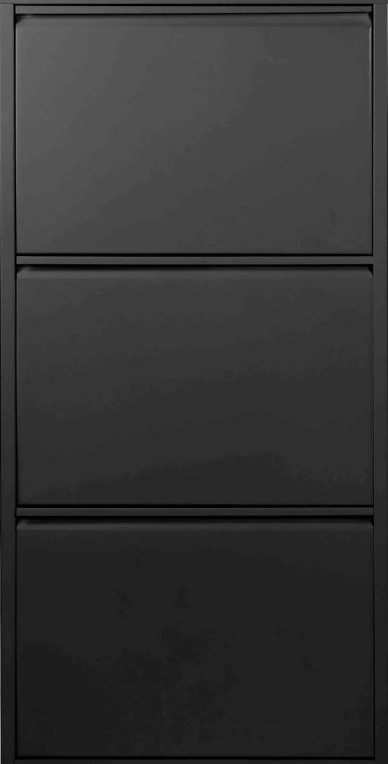 Schuhkipper Blacky schwarz matt B/H/T: ca. 50x105x13 cm
