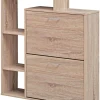 Schuhkipper Eiche Sonoma Nachbildung B/H/T: ca. 24x93x85 cm